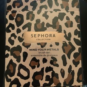 Sephora Mind Your Metals Brush Set